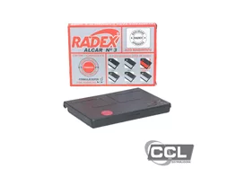 Almofada para carimbo n� 3 vermelha Radex