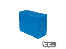 Arquivo morto polionda grande 39cm x 18cm x 29cm azul Polibr�s