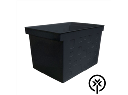 Arquivo para pasta suspensa em PVC preto Dellocolor 0335P