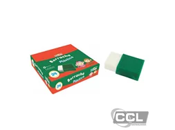 Borracha com capa pl�stica Leo&Leo 4584
