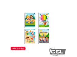 Caderno brochur�o 60 folhas com pauta Foroni