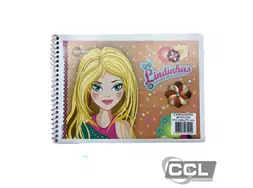 Caderno cartografia capa flex�vel - 48 folhas sem seda M�xima