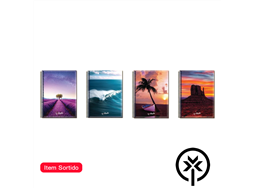 Caderno universit�rio espiral capa dura 400 folhas M�xima