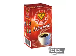 Caf� 3 cora��es extra forte v�cuo 500gr