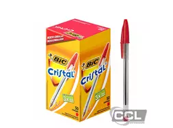 Caneta esferogr�fica Bic cristal vermelha - unidade