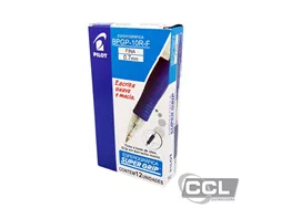 Caneta esferogr�fica BPGP super grip 0,7 azul Pilot - unidade