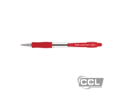 Caneta esferogr�fica BPGP super grip 0,7 vermelho Pilot
