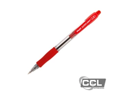 Caneta esferogr�fica BPGP super grip 1.0 vermelha Pilot