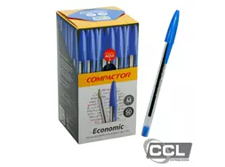 Caneta esferogr�fica Economic azul