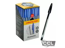 Caneta esferogr�fica Economic preta