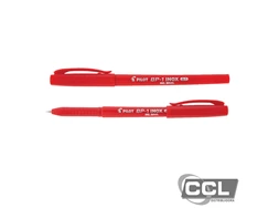 Caneta esferogr�fica Inox BP-1 0,7 vermelho Pilot