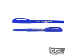 Caneta esferogr�fica Inox BP-1 1.0 azul Pilot