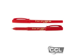Caneta esferogr�fica Inox BP-1 1.0 vermelho Pilot