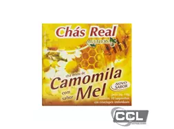 Ch� de Camomila com Mel sach� Real com 10 unidades de 14gr