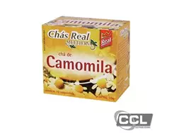 Ch� de Camomila sach� Real com 10 unidades de 10gr