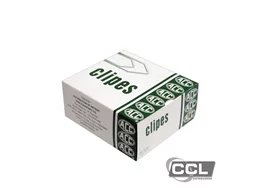 Clipe n� 1 galvanizado 500g com 940 unidades ACC