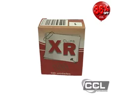 Clipe n� 1 galvanizado com 100 unidades XR