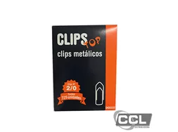 Clipe n� 2/0(00) galvanizado com 725 unidades Clipstop