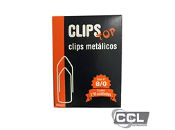 Clipe n� 8/0 galvanizado com 170 unidades Clipstop