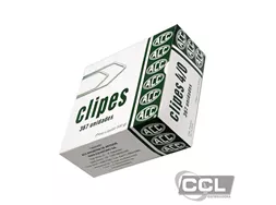 Clipes n� 4/0 galvanizado 500gr com 367 unidades ACC