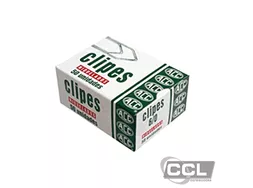 Clipes n� 6/0 niquelado com 50 unidades ACC