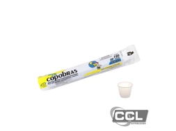 Copo descart�vel 50ml para caf� com 100 unidades Copobr�s