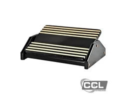 Descanso ergon�mico para p�s em mdf preto Souza - 3704