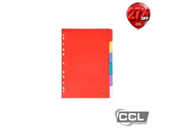 Divis�ria de polipropileno A4 color opaca 6 proje��es Yes 6TBA