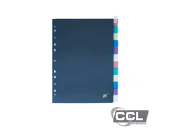 Divis�ria de polipropileno A4 color transparente 12 proje��es Yes 12INTBA