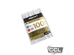 El�stico n�18 Mercur super amarelo pacote com 100 unidades