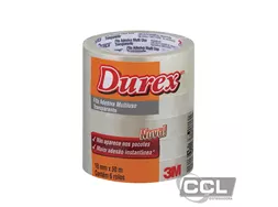 Fita adesiva 18mm x 50m transparente Durex 3M