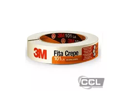 Fita crepe 24mm x 50m 101LA - C uso geral 3M