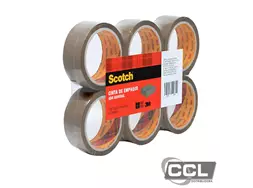 Fita para Empacotamento Acr�lico 48mm x 150m marrom Scotch 3M - Unidade