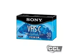 Fita v�deo VHS-C premium 30 min Sony