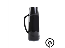 Garrafa t�rmica 1L cristal Soprano preta