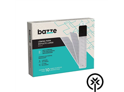 L�mina para estilete largo 18mm Bazze com 10un B4012