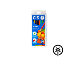 L�pis de cor 12 unidades plastic Cis