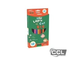L�pis de cor Big Triangular 12 unidades  Leo&Leo 4194