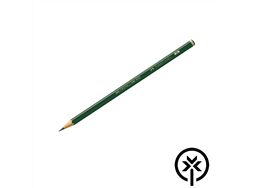 L�pis preto n�2 Eco Faber Castell sextavado