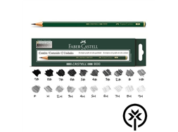 L�pis preto n�2 Eco Faber Castell sextavado
