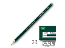 L�pis sextavado regent 2B Faber Castell