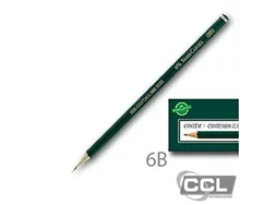 L�pis sextavado regent 6B Faber Castell