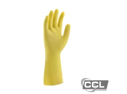 Luva latex G n�8 amarela pro-230 Mucambo - par
