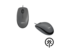 Mouse �ptico UBS preto Logitech M90