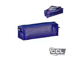 Necessaire telado azul com z�per Yes ES1003