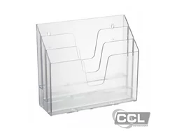 Organizador de escrit�rio horizontal cristal Acrimet 860