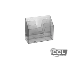 Organizador de escrit�rio horizontal fum� Acrimet 860
