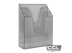 Organizador de escrit�rio vertical fum� Acrimet - 864-0