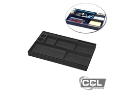 Organizador de gaveta preto Acrimet 977-1