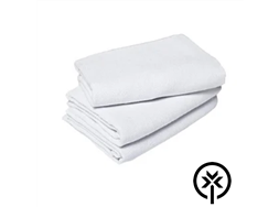 Pano de ch�o alvejado 20 batidas 45cm X65cm